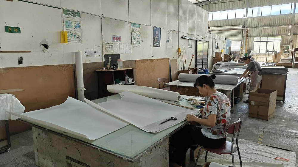 Preparing the material